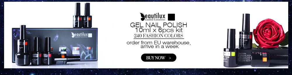 Beautilux Primer and Top Coat Collection: 10ml Nail Art Essentials