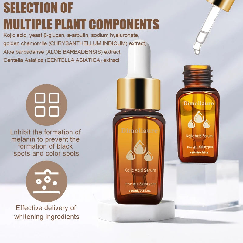 Dimollaure Kojic Acid Face Serum: Your Secret to Smooth, Radiant Skin