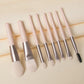 8PCS Makeup Brush Set - Includes Concealer, Blush, Powder, Eyeshadow, Highlighter, and Foundation Brushes