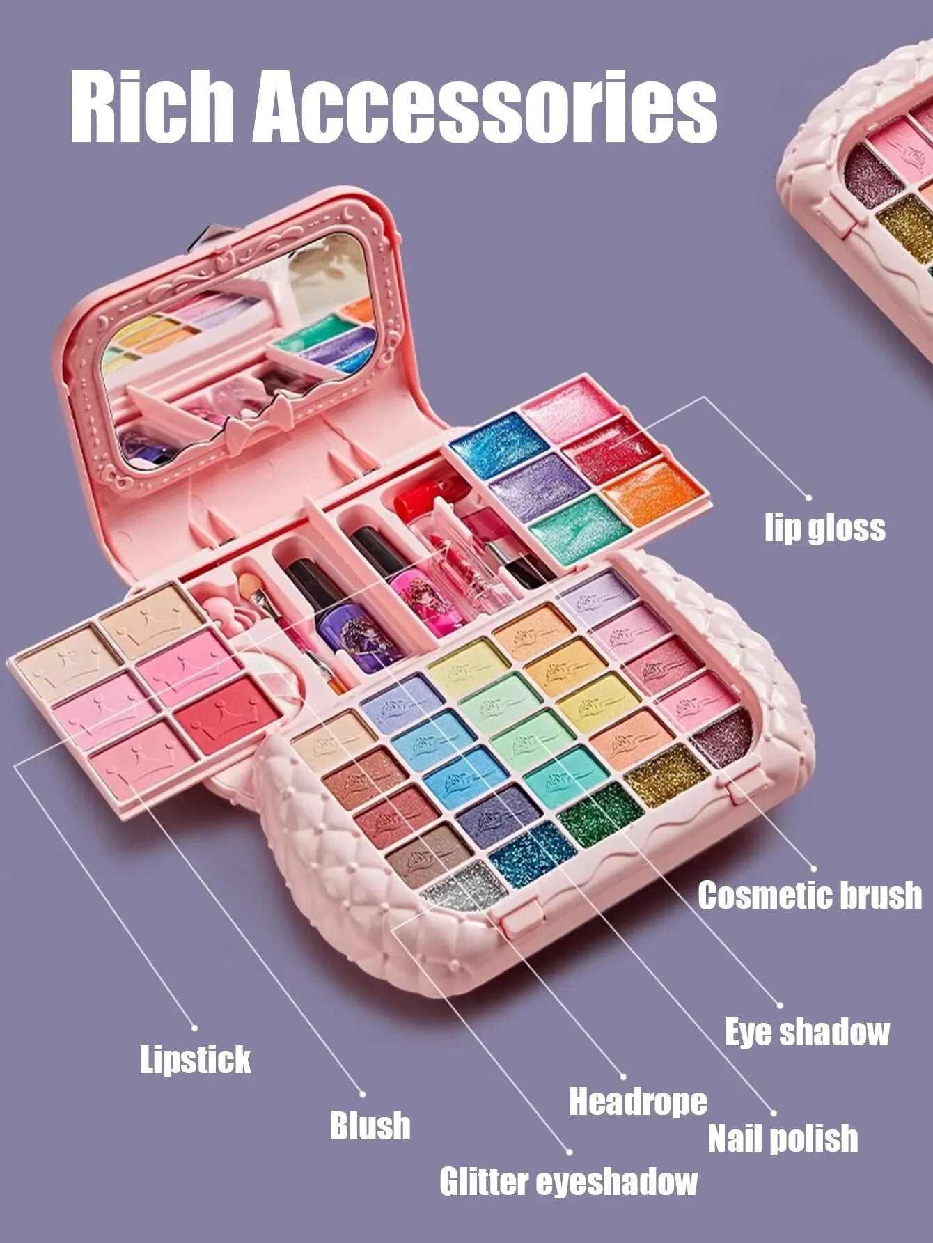 Kids’ Makeup Kit: Washable Beauty Toys for Imaginative Play