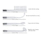 4 In 1 Electrode Wand High Frequency Electrotherapy Beauty Device Acne Spot Remover Facial Anti Wrinkle Skin Care Spa