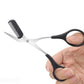 Eyebrow Trimmer Scissors with Comb - Stainless Steel Beauty Tool for Women