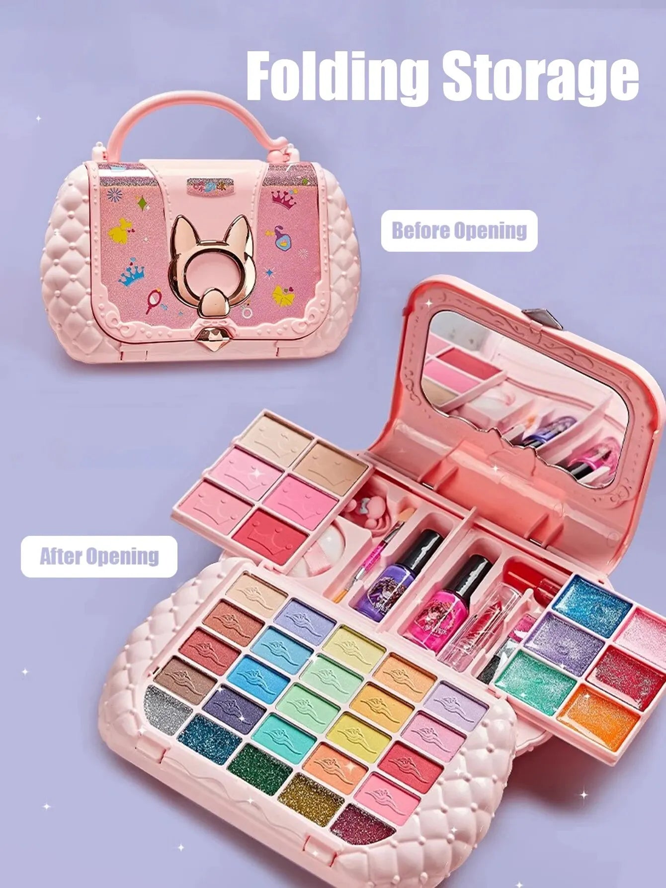 Kids’ Makeup Kit: Washable Beauty Toys for Imaginative Play