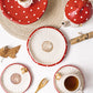 Creative Cute Mushroom Ceramic Tea Set: A Whimsical Addition to Your Tableware