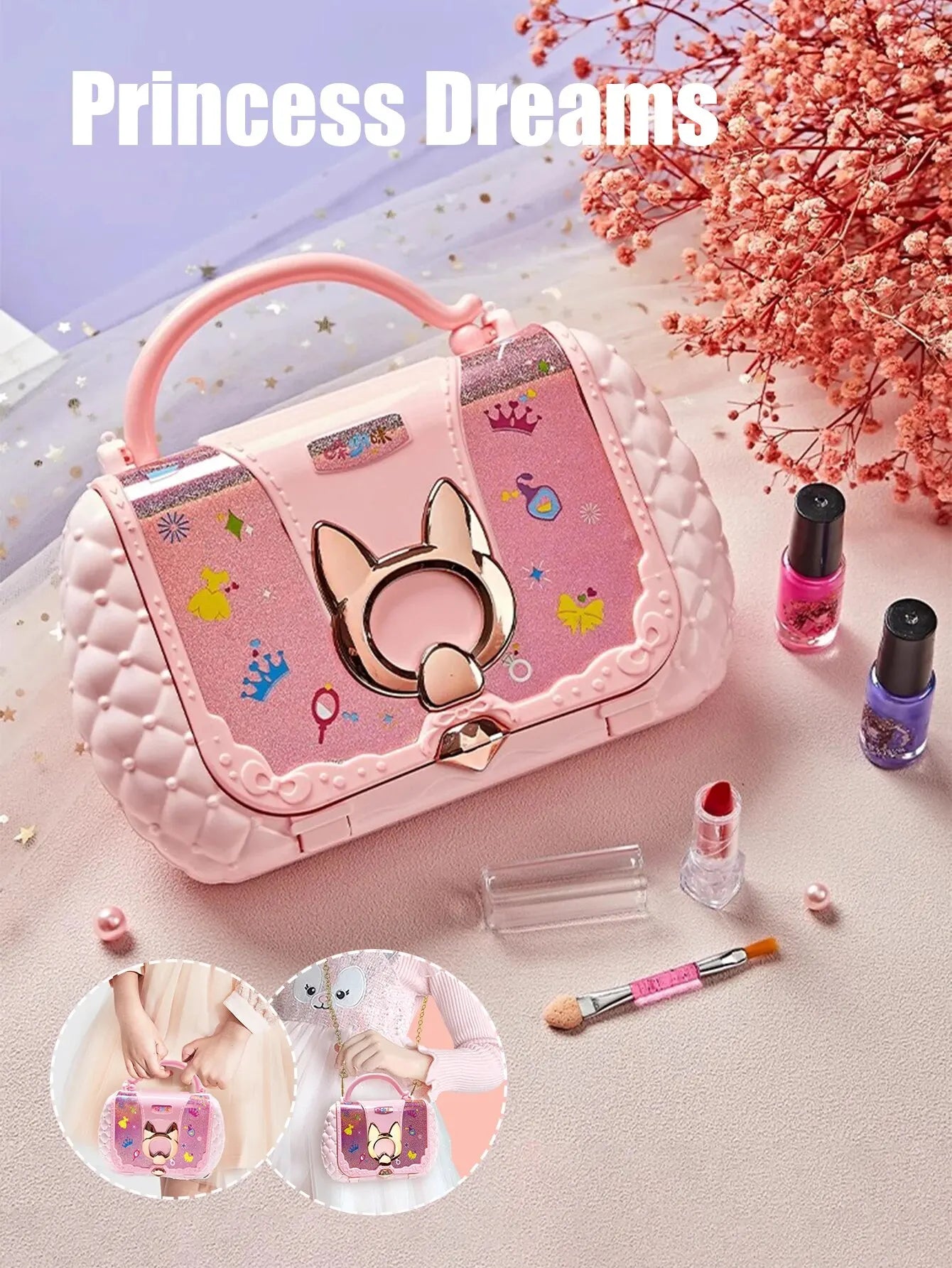 Kids’ Makeup Kit: Washable Beauty Toys for Imaginative Play