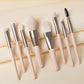 8PCS Makeup Brush Set - Includes Concealer, Blush, Powder, Eyeshadow, Highlighter, and Foundation Brushes