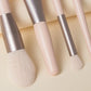 8PCS Makeup Brush Set - Includes Concealer, Blush, Powder, Eyeshadow, Highlighter, and Foundation Brushes