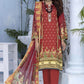 Bin Saeed Embroidered Viscose Collection 3 Pieces Unstitched Party Wear | Winter Collection