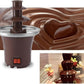 Chocolate Fountain 3-tier Mini Chocolate Tower Three Layer Melting Fondue Pot